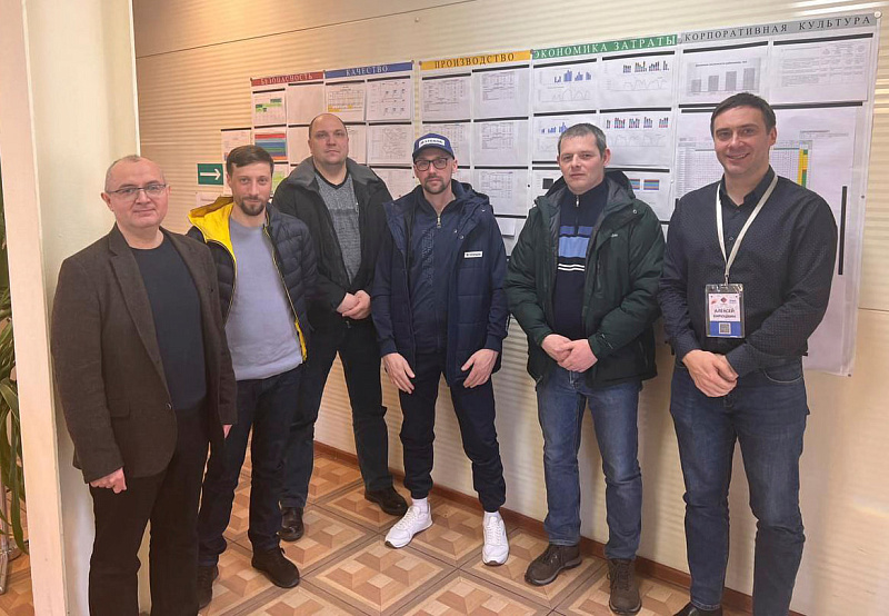 Сотрудники тверской компании ООО "Завод Экострада" ознакомились с успешными практиками в реализации нацпроекта "Производительность труда" 0